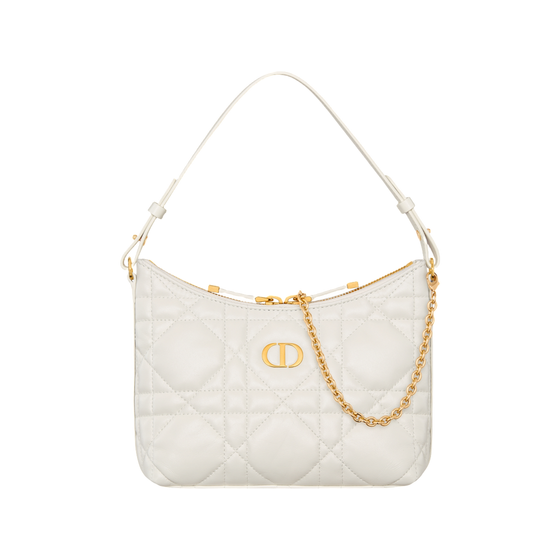 디올 미스 카로 디올링 미니 체인 백 매크로까나쥬 램스킨 라떼(Dior Miss Caro Diorling Mini Chain Bag Macrocannage Lambskin Latte) - 1