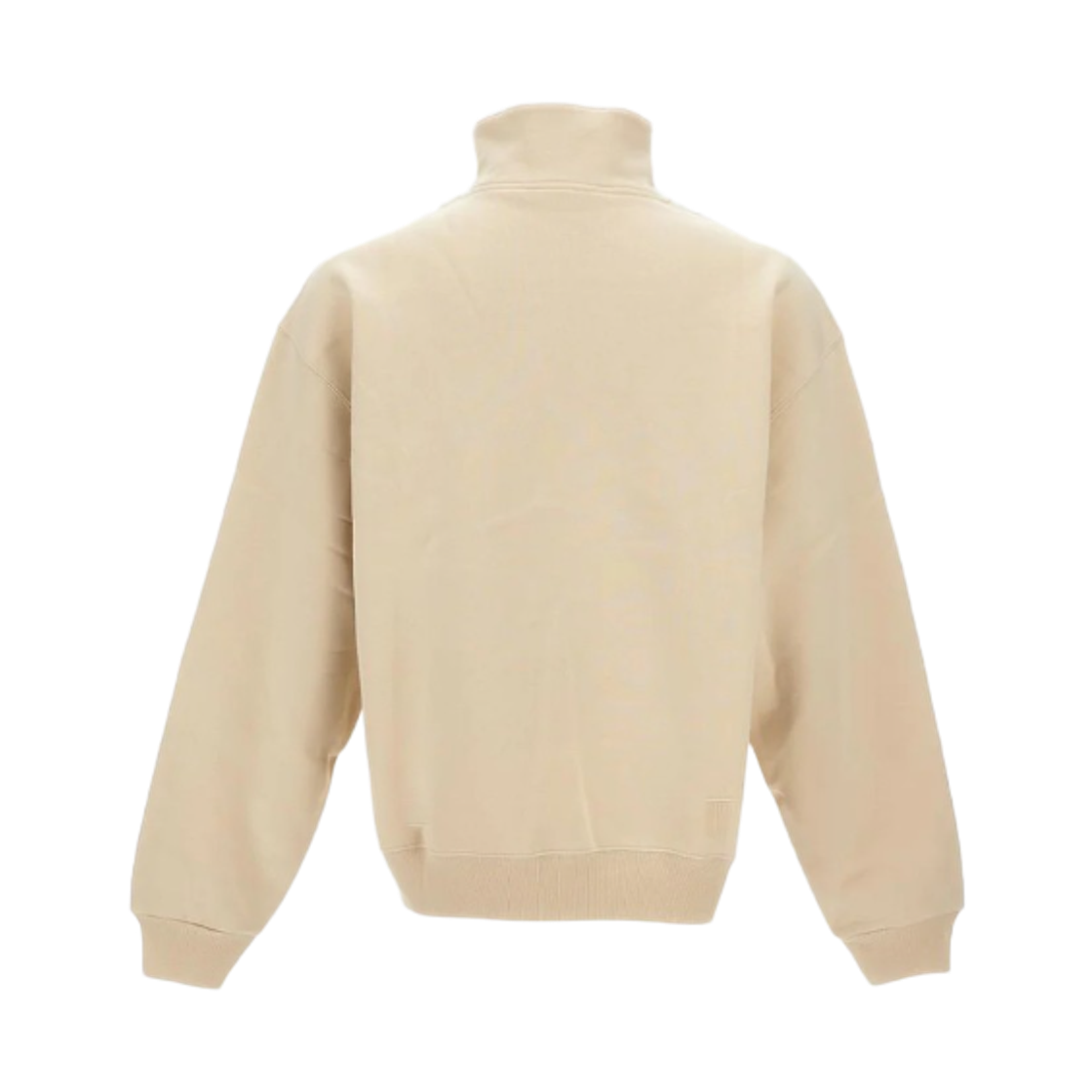 자크뮈스 더 그로그랭 지퍼 롤넥 스웨트셔츠 베이지(Jacquemus The Gros Grain Zipped Rollneck Sweatshirt Beige) - 2