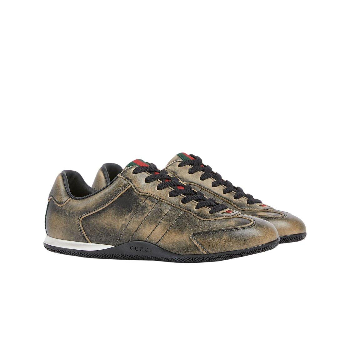 (W) 구찌 쉬프트 스니커즈 블랙((W) Gucci Shift Sneakers Black) - 2