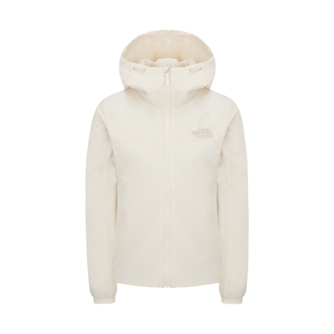 NJ3NR86C (W) The North Face Bouvet Short Hoodie Cream - 25FW