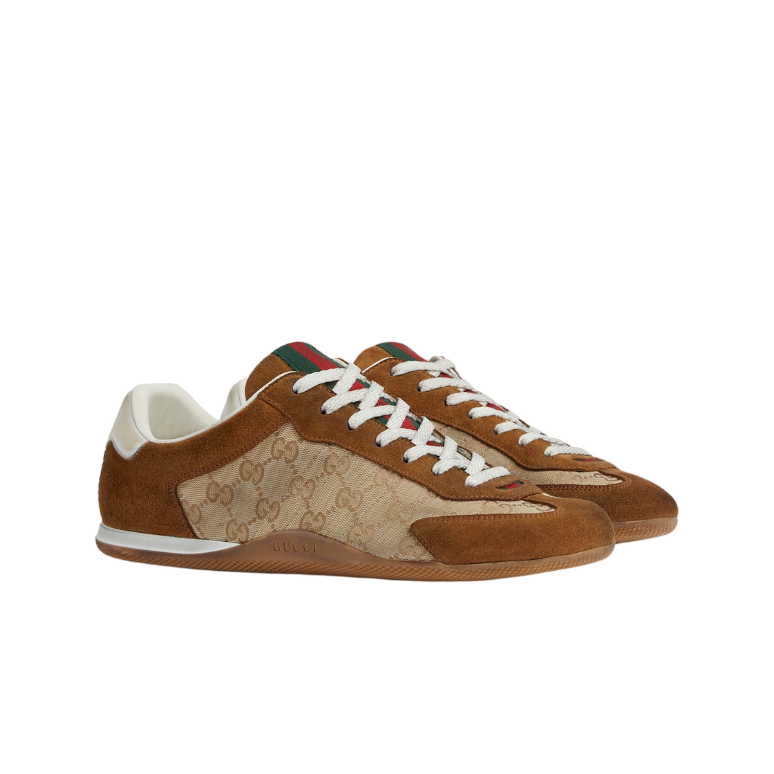 구찌 쉬프트 스니커즈 베이지 브라운(Gucci Shift Sneakers Beige Brown) - 2