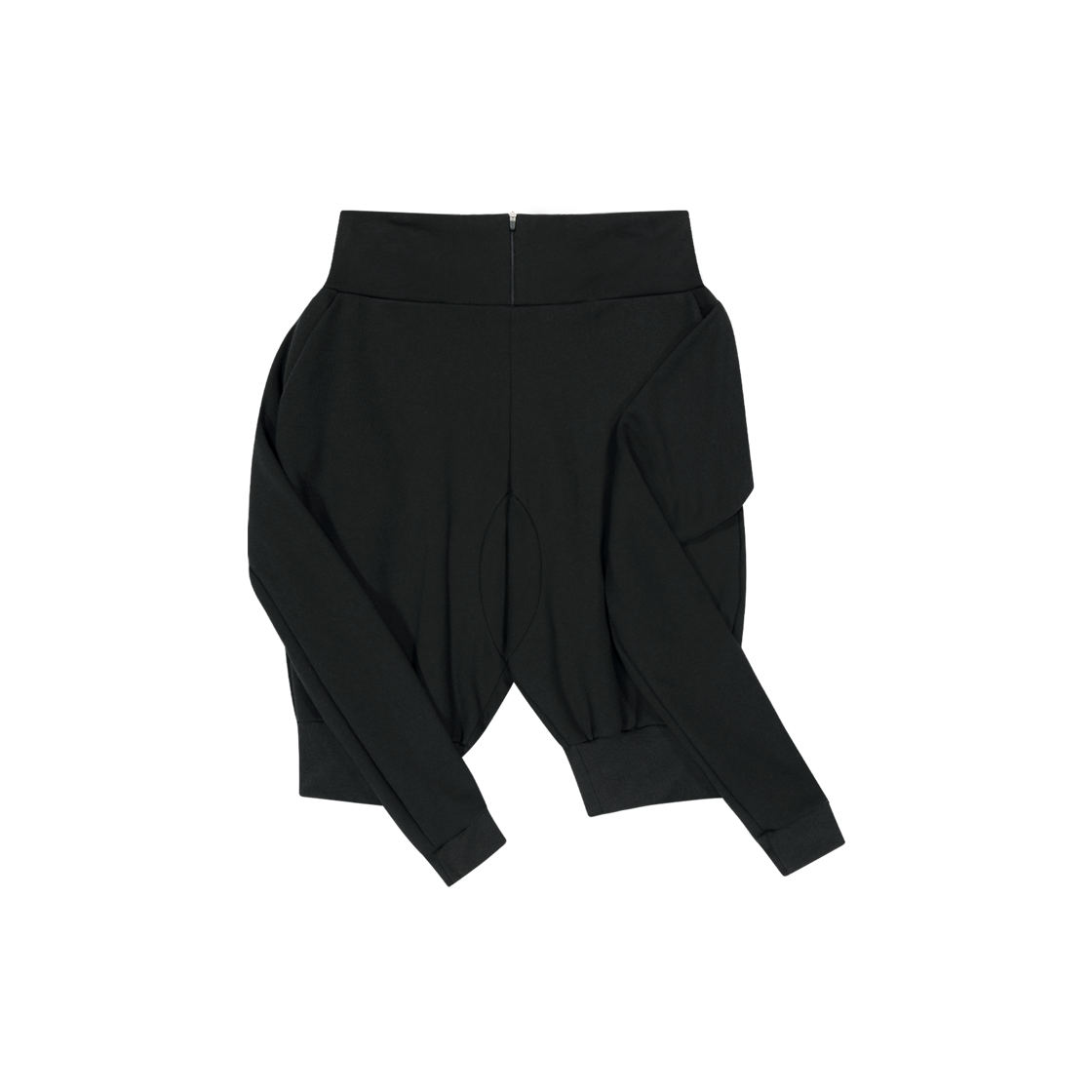 OJ25FWPT003BK OJOS Sleeve Pumpkin Pants Black