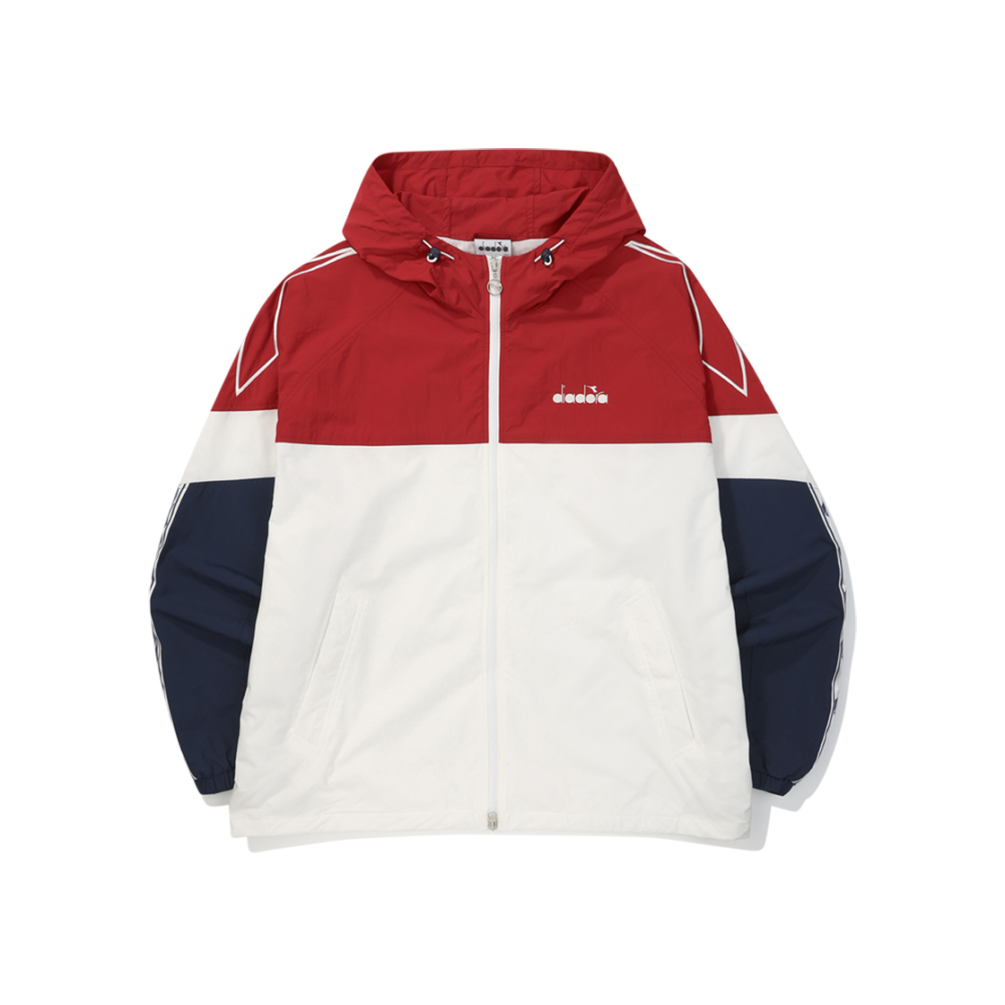 디아도라 벤토 후드 자켓 레드(DIADORA Vento Hood Jacket Red)