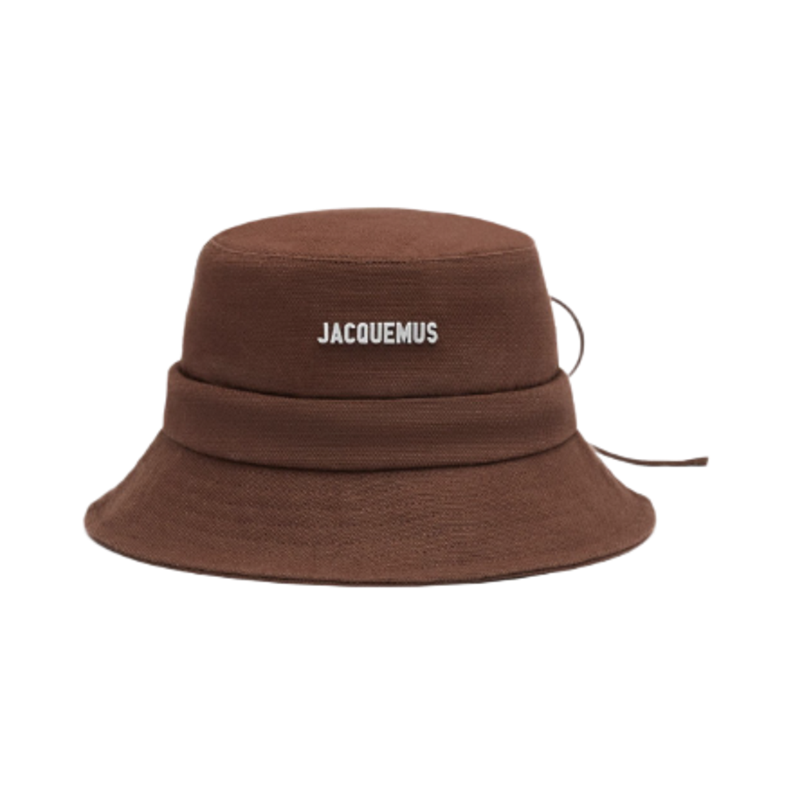 ACU00001AW0-0255-850 Jacquemus Gadjo Bucket Hat Brown