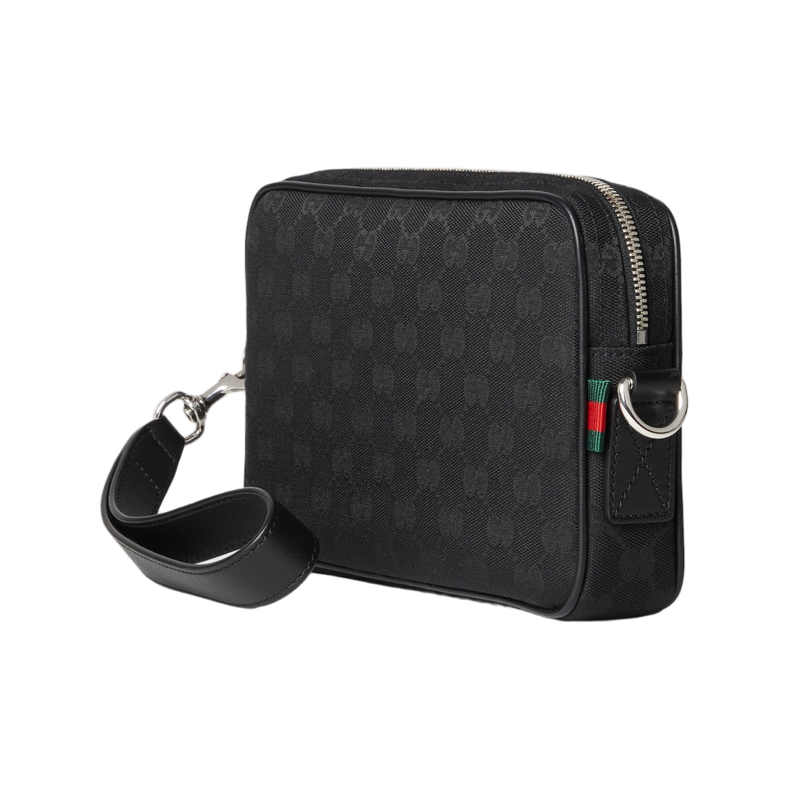 구찌 GG 캔버스 스몰 크로스바디백 블랙(Gucci GG Canvas Small Crossbody Bag Black) - 2