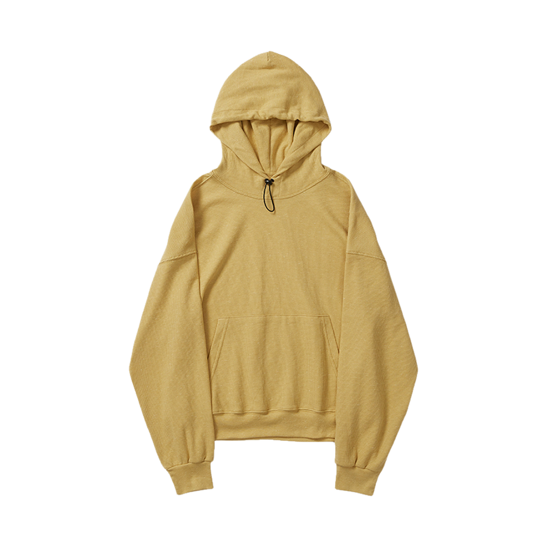 사일런트실러블 코드 와플 후디 멜란지 레몬(SILENTSYLLABLE Cord Waffle Hoodie Melange Lemon)
