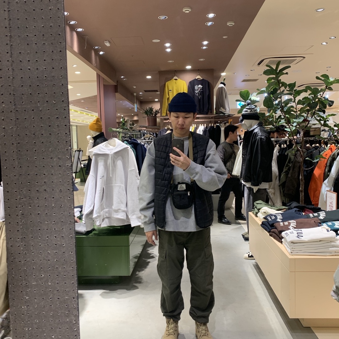 Carhartt WIP Columbia Ripstop Regular Cargo Pants Cypress 착용 스타일