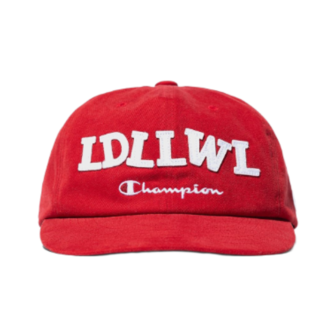챔피온 x 빠더너스 LDLLWL 로고 볼캡 레드(Champion x BDNS LDLLWL Logo Ball Cap Red)