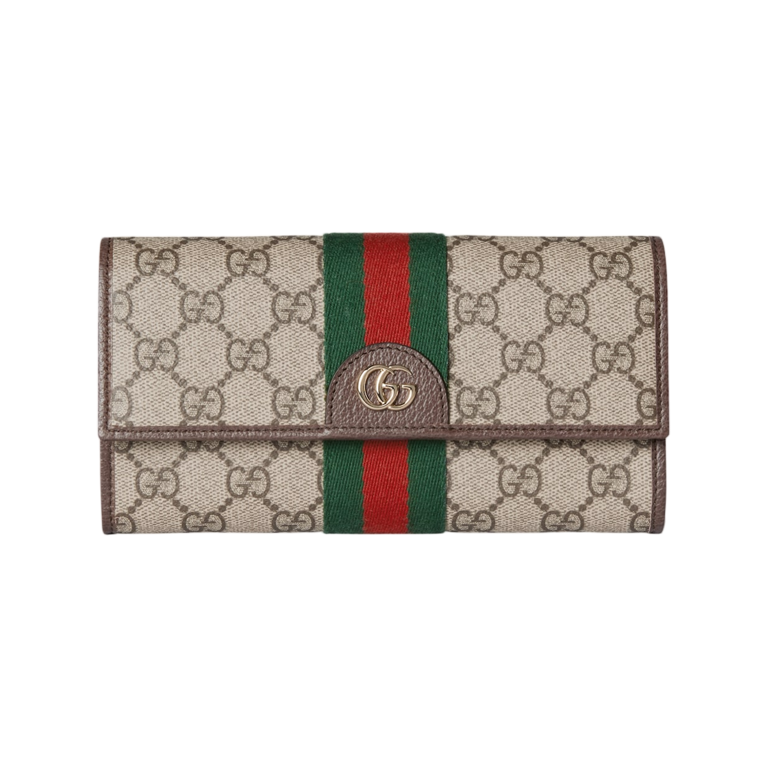 838485-FAE0L-9746 Gucci Ophidia Continental Wallet Beige Brown