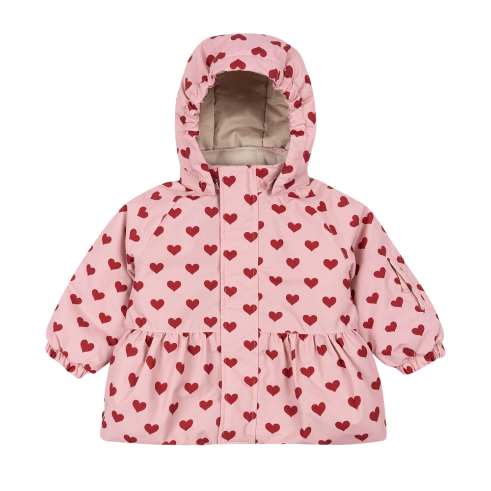 KS103512 AMOUR PINK Konges Sløjd Mismou Frill Jacket Amour Pink