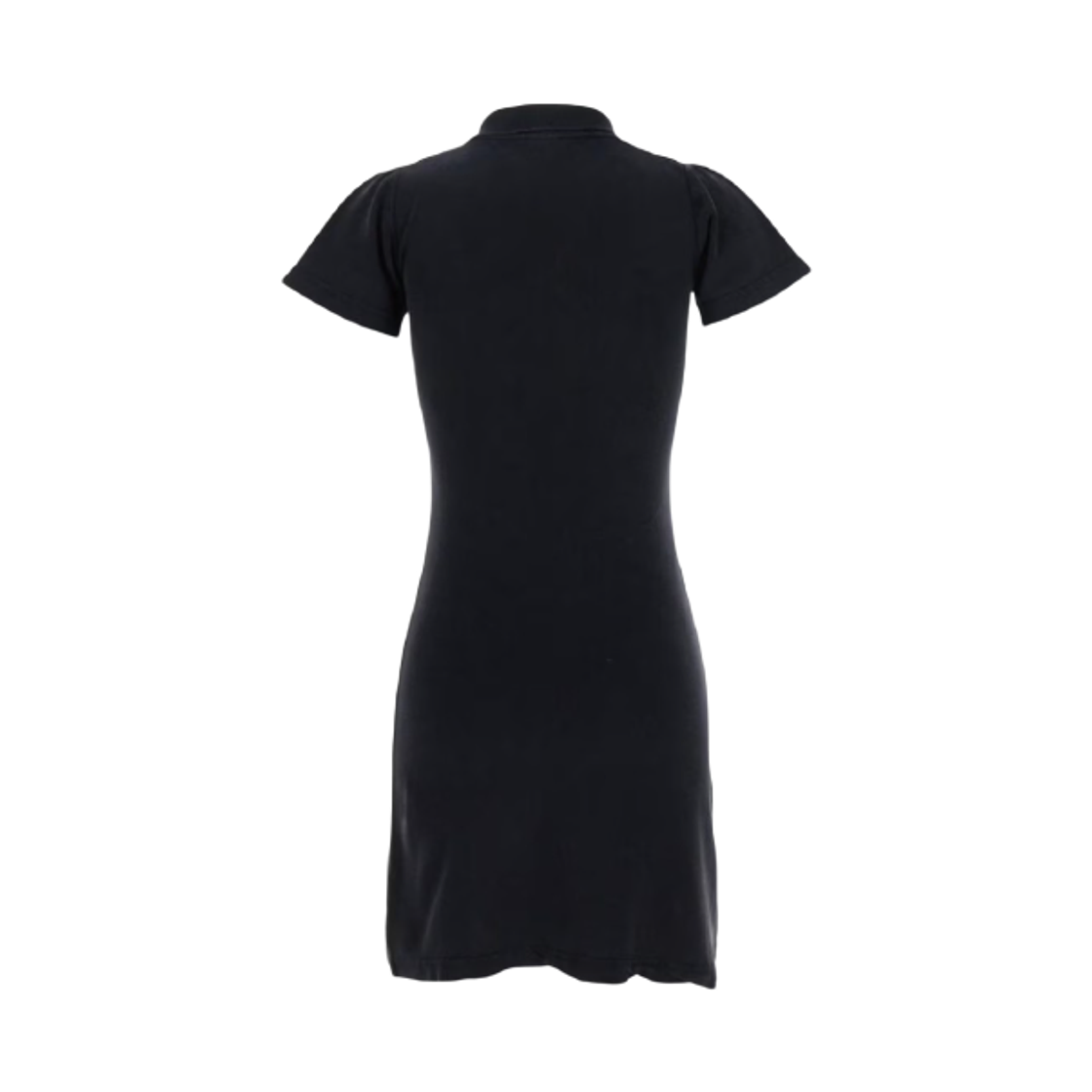 (W) 발렌시아가 로렐 클래식 폴로 드레스 블랙((W) Balenciaga Laurel Classic Polo Dress Black) - 2