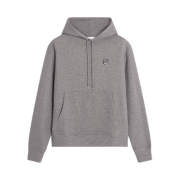 Maison Kitsune Fox Head Comfort Hoodie Medium Grey Melange