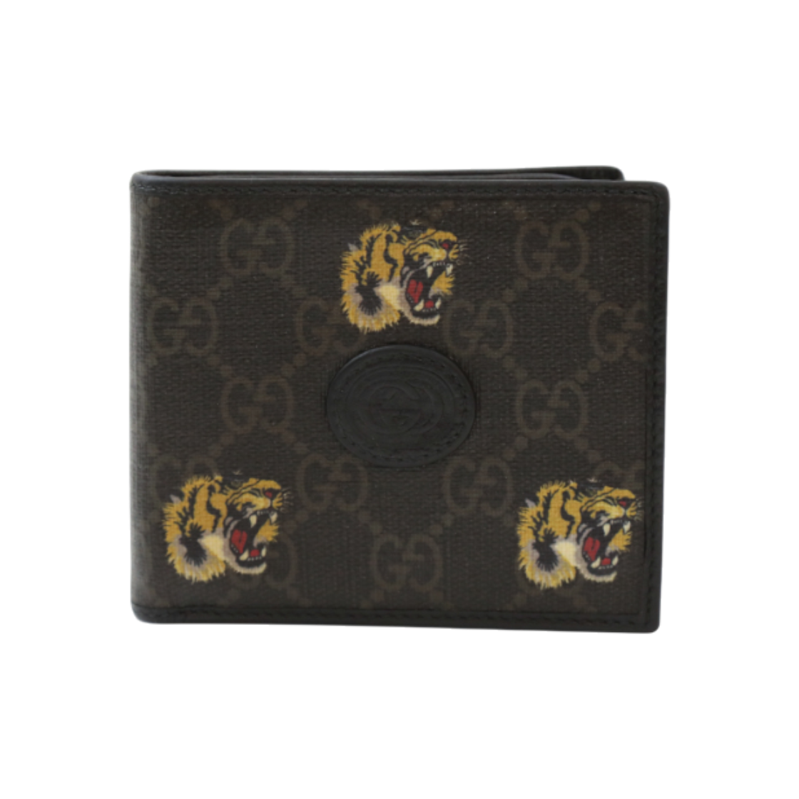 구찌 671652 GG수프림 타이거 반지갑(Gucci GG Supreme Tiger Wallet)