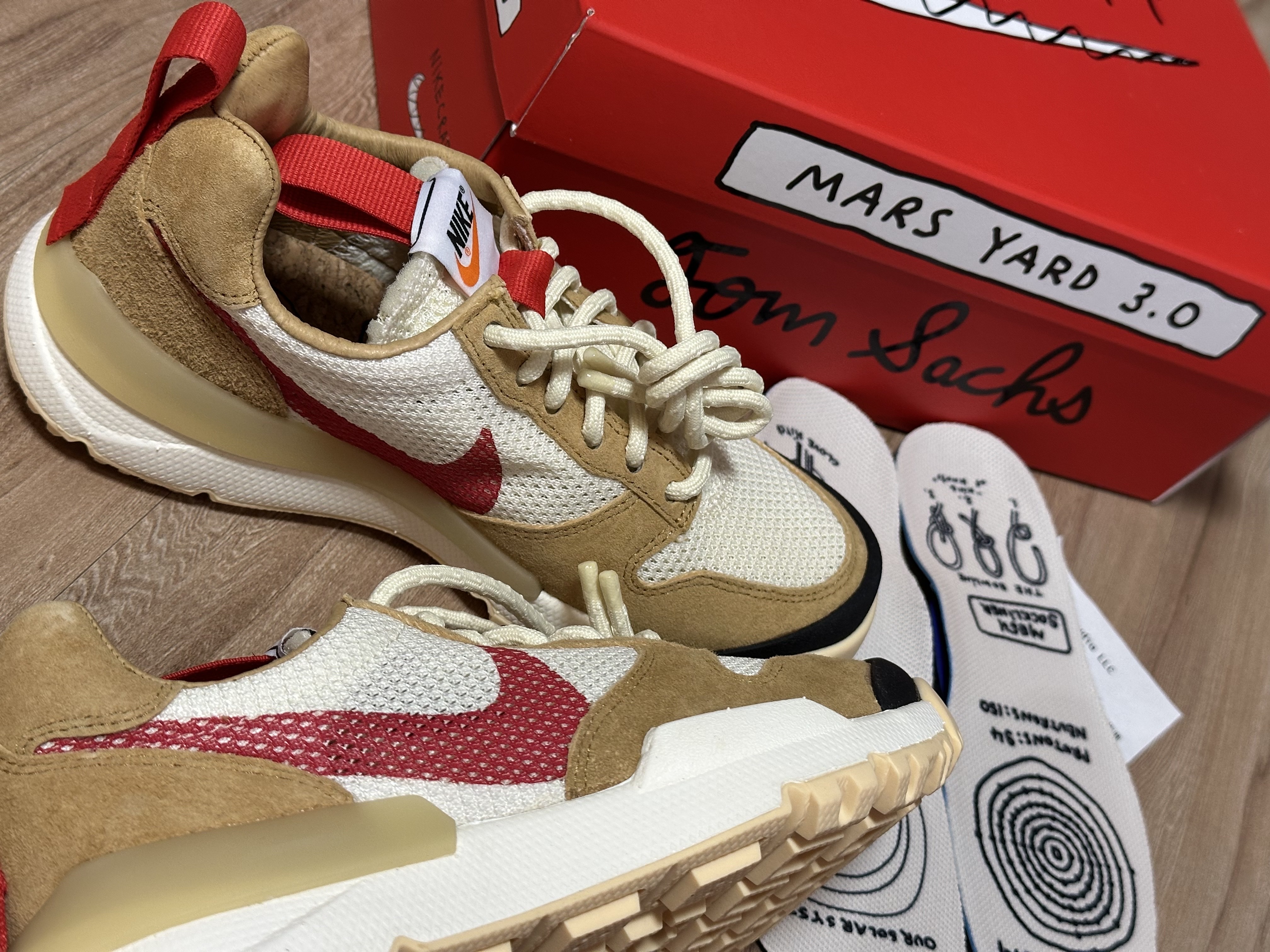Nike x Tom Sachs Mars Yard Shoe 3.0 Space Camp, Nike x Tom Sachs General Purpose Shoe Archive 착용 스타일 - 1