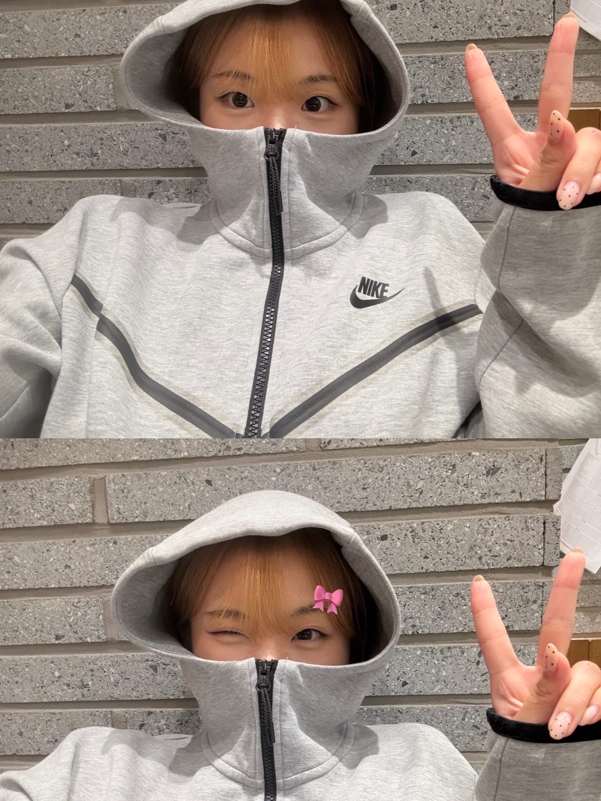 Nike NSW Tech Fleece Full Zip Hoodie Dark Grey Heather - Asia 착용 스타일