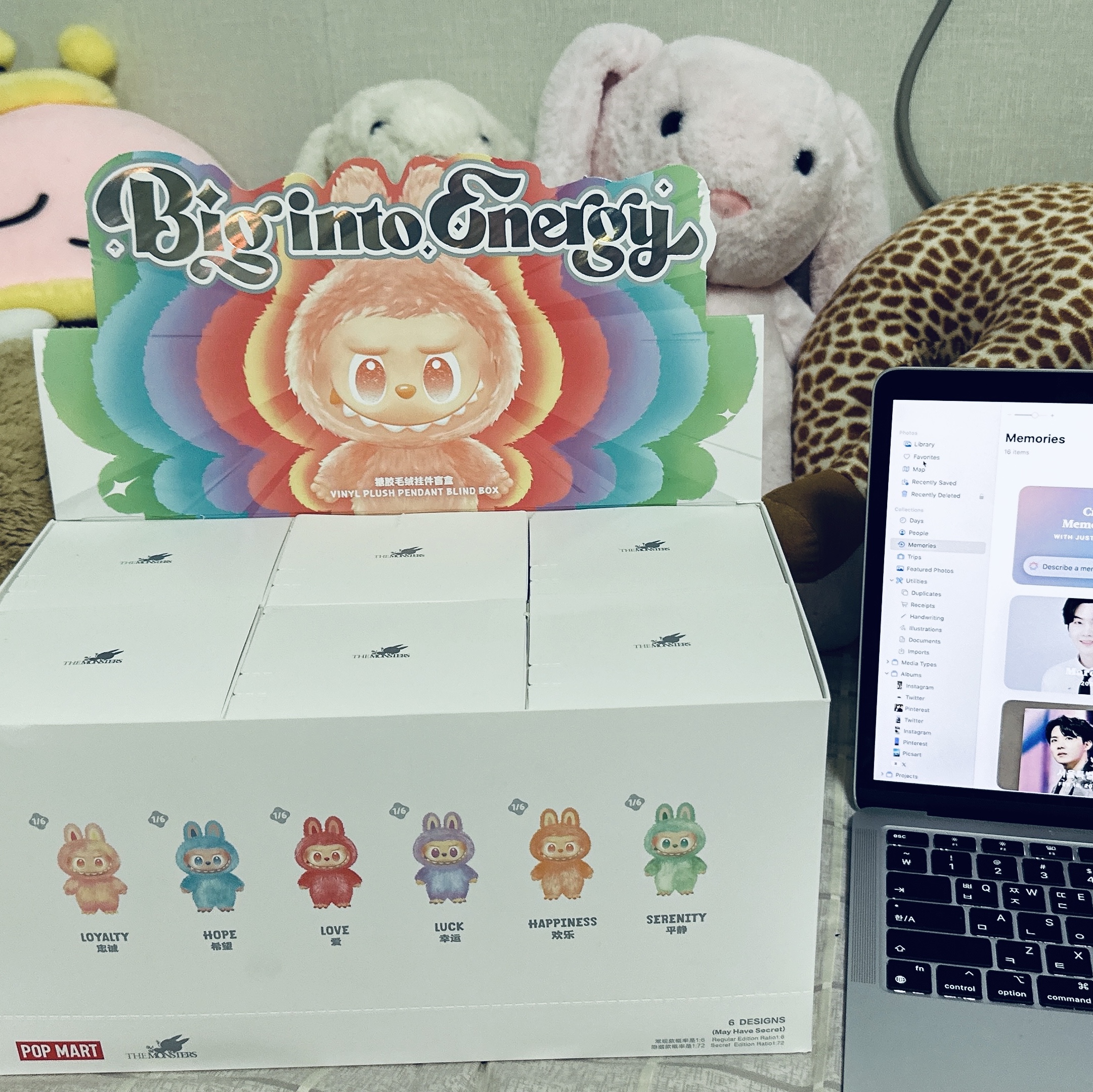Pop Mart Labubu The Monsters Highlight Series Sealed Case (6 Blind Boxes) 착용 스타일 - 1