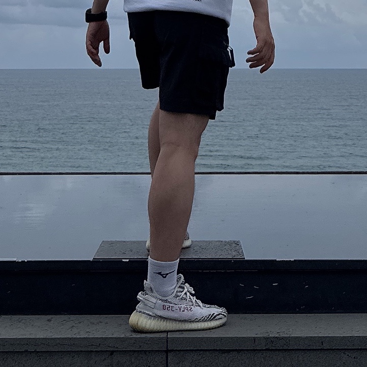 Adidas Yeezy Boost 350 V2 Zebra 2022/2023, Helinox x Obey Camper's Cargo Shorts Black 착용 스타일