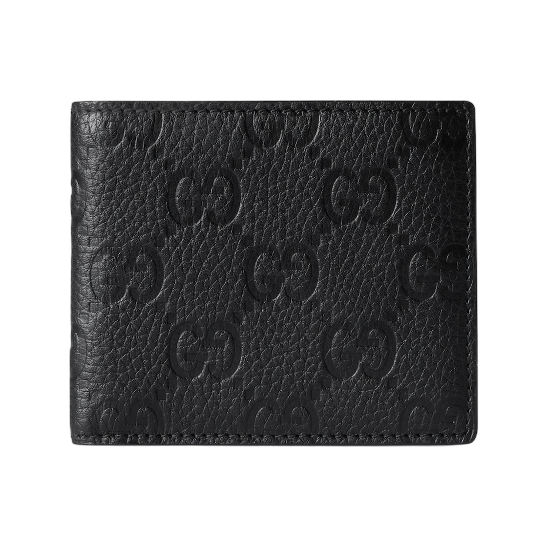 835001-AAE1T-1000 Gucci Imprint Bi-Fold Wallet Black