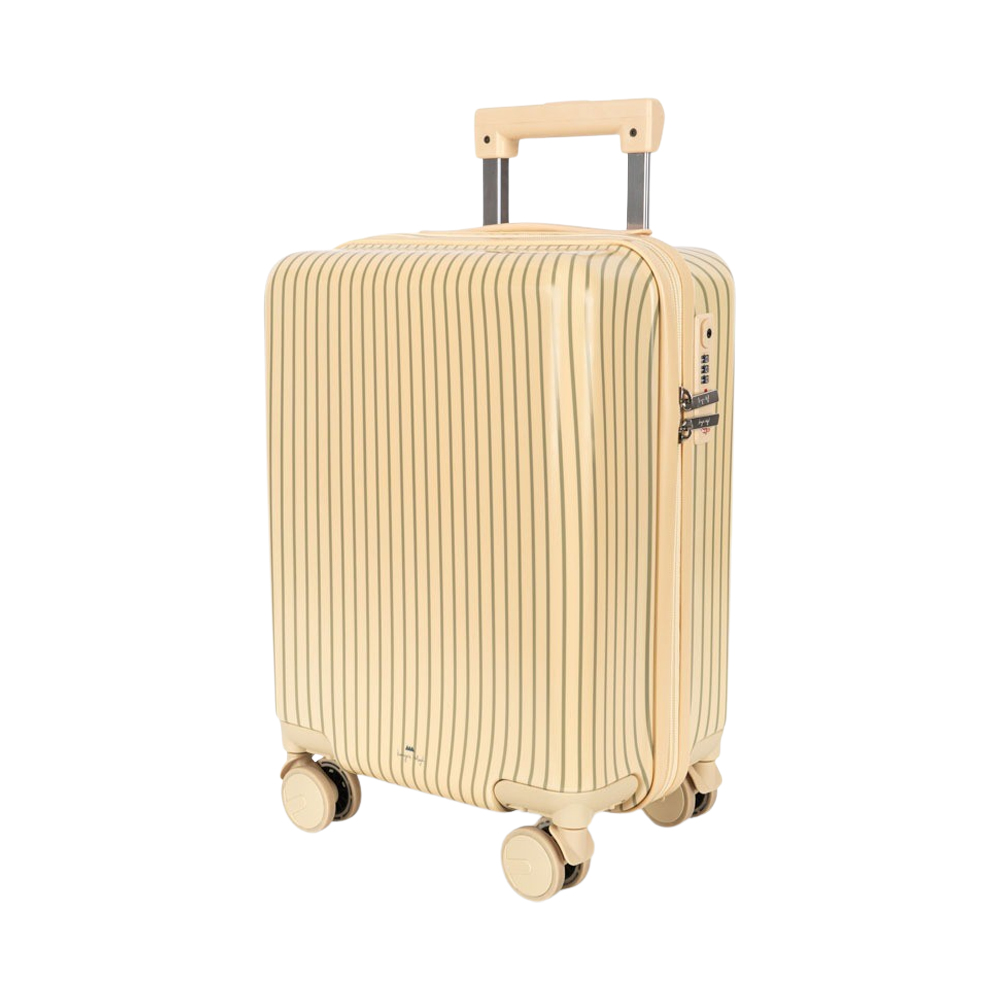 콩제슬래드 트래블 캐리어 스트라이프(Konges Sløjd Travel Suitcase Tea Stripe)