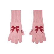 Allincomplete Ribbon Wool Gloves Strawberry