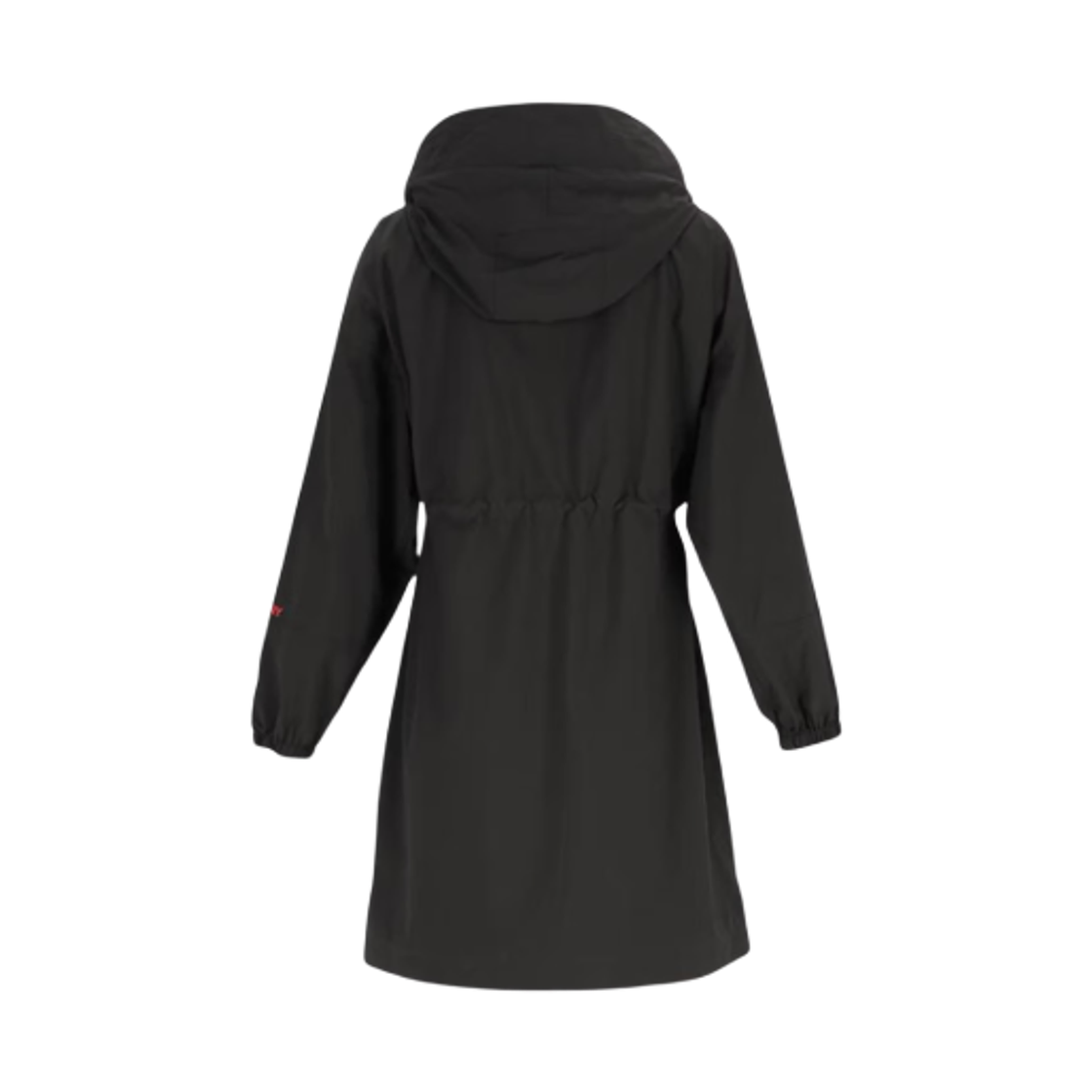 (W) 버버리 벌리 드로우스트링 후드 자켓 블랙((W) Burberry Birley Drawstring Hooded Jacket Black) - 2