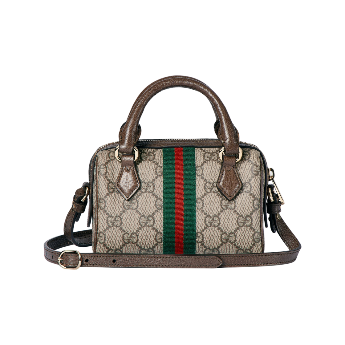 구찌 오피디아 미니 보스턴 백 베이지 브라운(Gucci Ophidia Mini Boston Bag Beige Brown) - 3