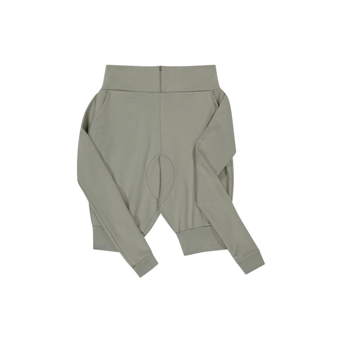 오호스 슬리브 펌킨 팬츠 민트 그레이(OJOS Sleeve Pumpkin Pants Mint Grey)