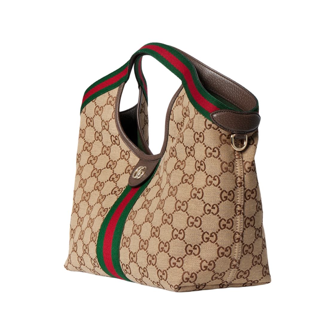 구찌 질리오 스몰 토트백 베이지 브라운(Gucci Giglio Small Tote Bag Beige Brown) - 2