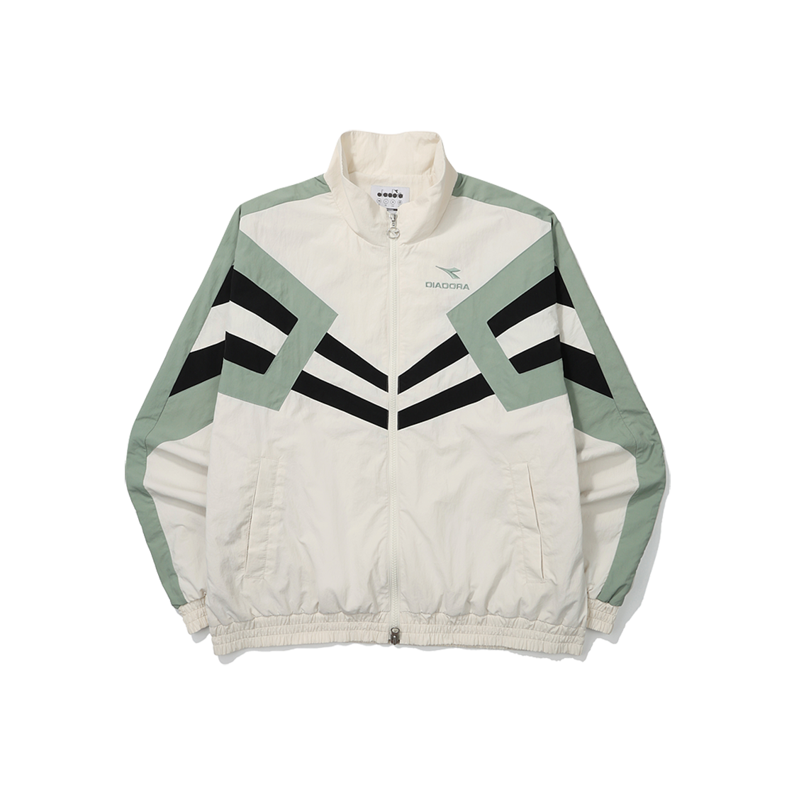 디아도라 레거시 우븐 트랙 자켓 그레이(DIADORA Legacy Woven Track Jacket Grey)