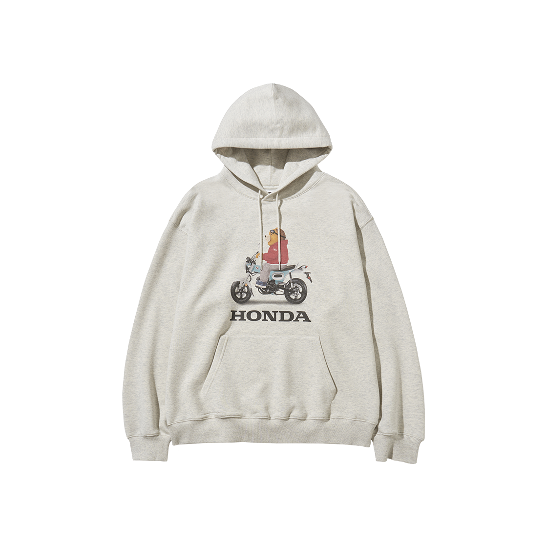 HFF1HD305AOT Honda DAX Bear Hoodie Oatmeal