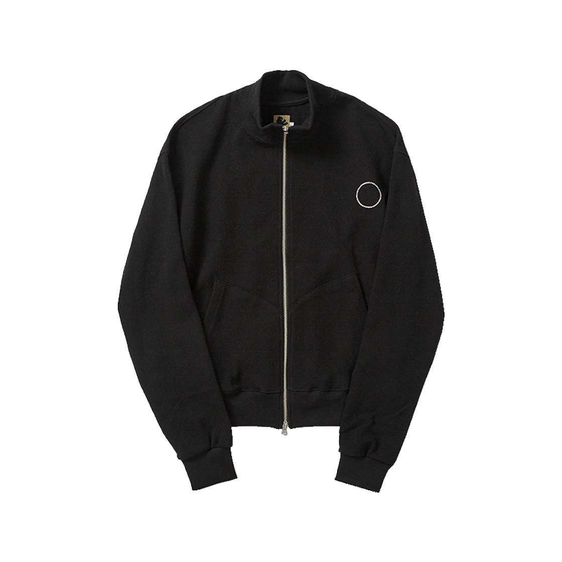 사일런트실러블 홀스슈 집업 자켓 블랙(SILENTSYLLABLE Horseshoe Zip-Up Jacket Black)