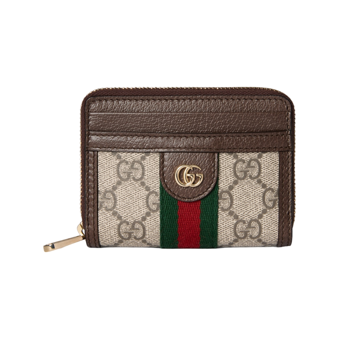 838489-FAE0L-9746 Gucci Ophidia Coin Zip Wallet Beige Brown