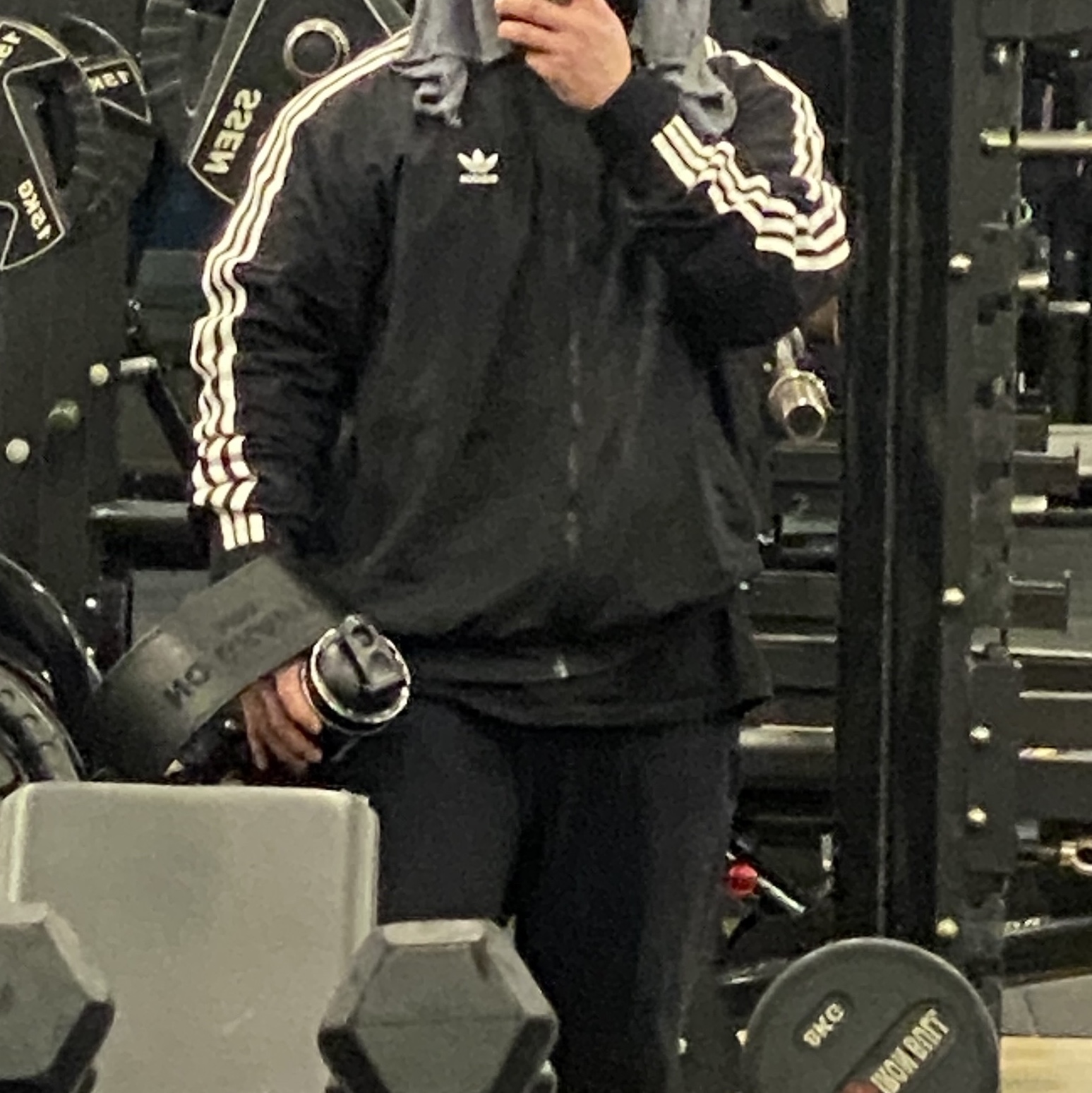Adidas Adicolor Woven Firebird Track Top Black  - KR Sizing 착용 스타일