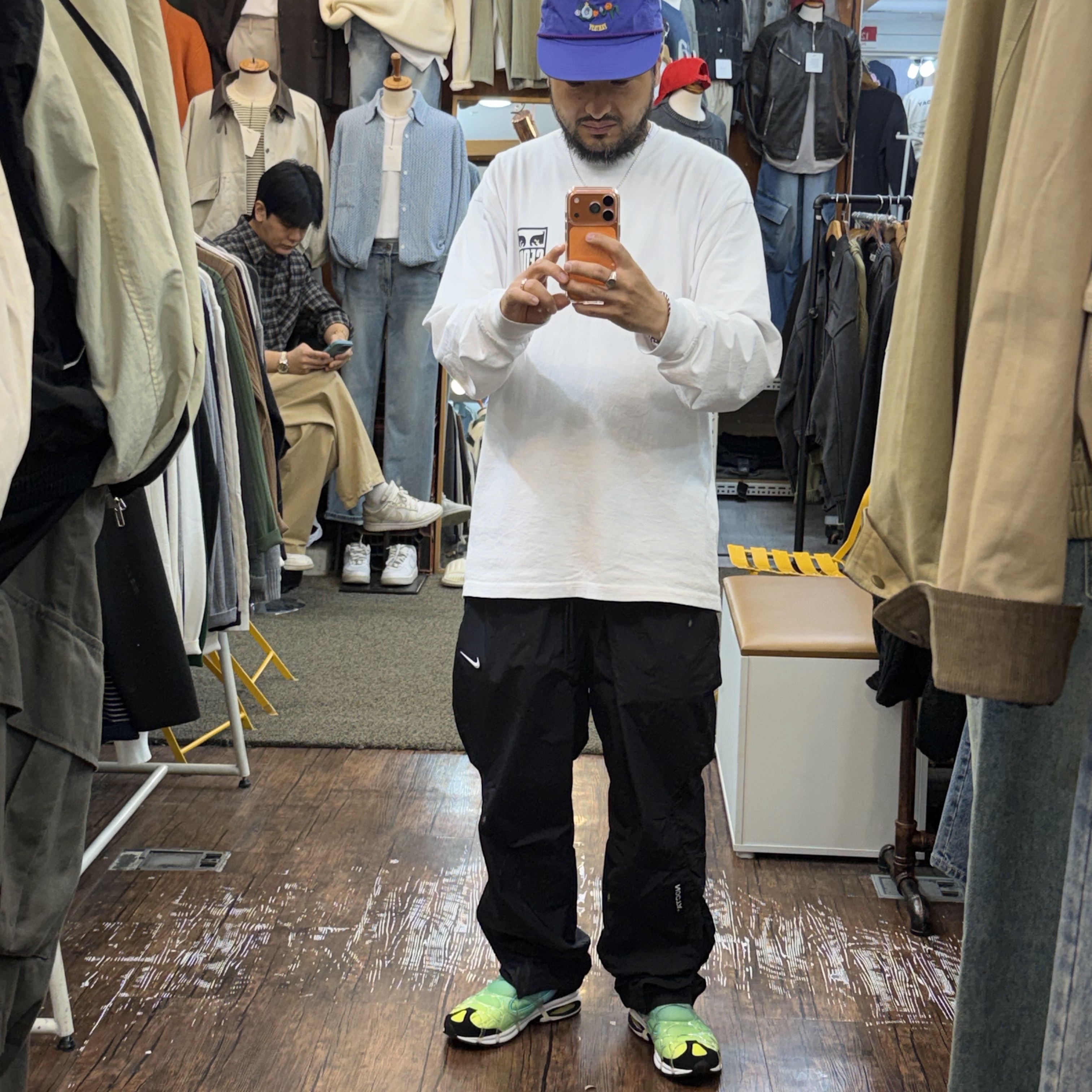 Nike Air Kukini SE Lemon Venom and Aurora 착용 스타일