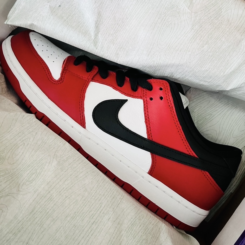 Nike SB Dunk Low Pro Chicago 착용 스타일 - 1