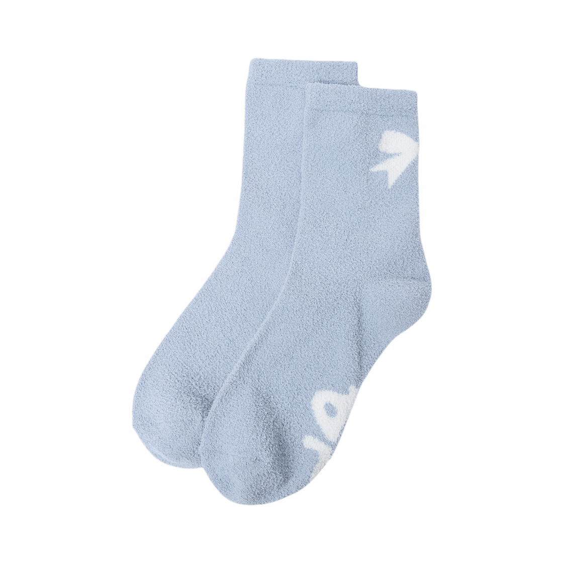 올인컴플리트 ALCP 리본 플러피 양말 스카이블루(Allincomplete ALCP Ribbon Fluffy Socks Sky Blue) - 1
