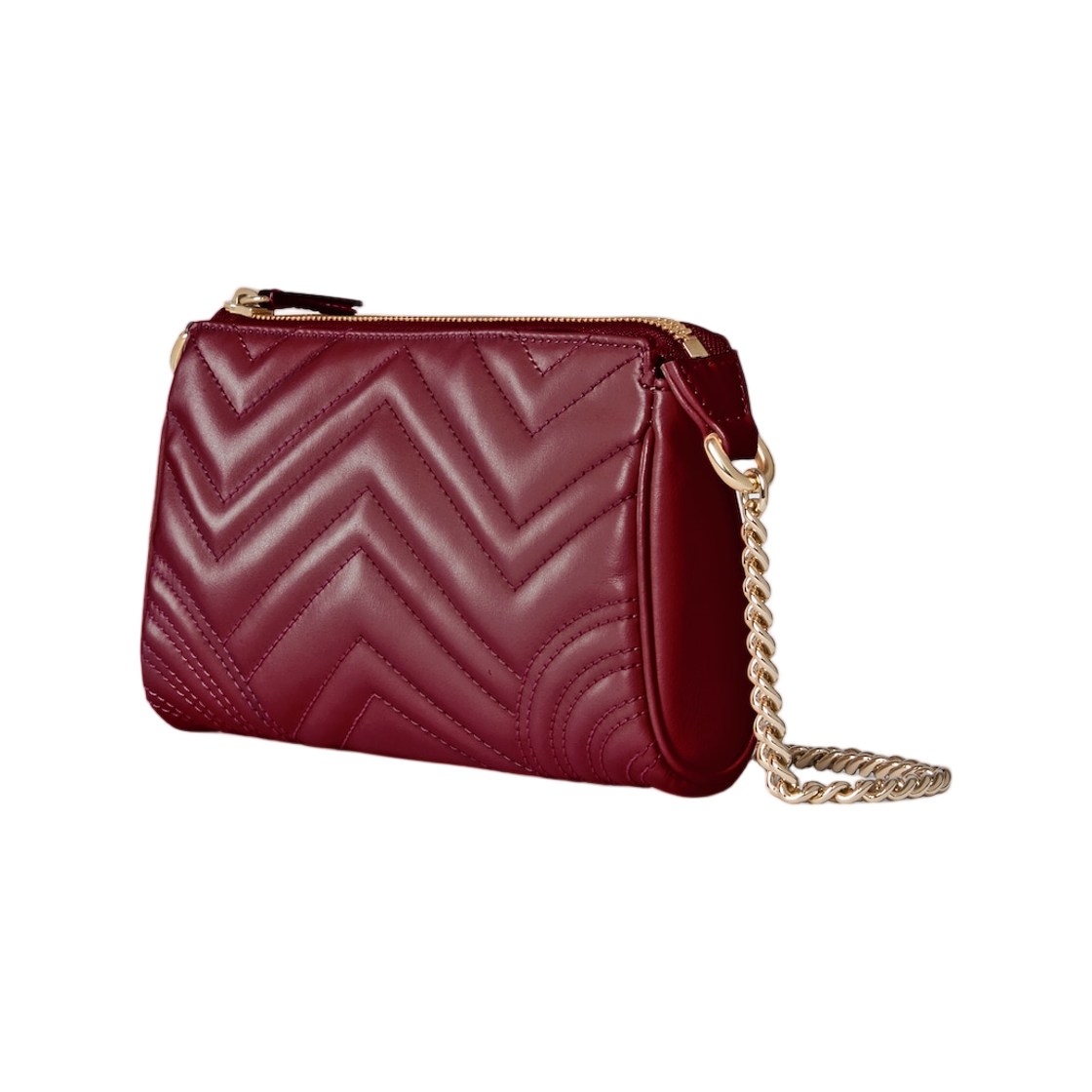 구찌 GG 마몽 스몰 숄더백 로쏘 앙코라 레드(Gucci GG Marmont Small Shoulder Bag Rosso Ancora Red) - 2