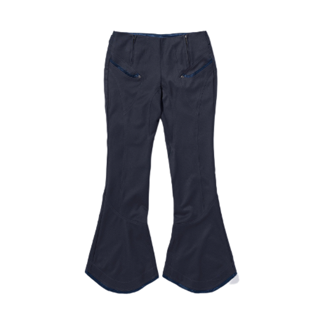 (W) 미스치프 컨투어 위브 팬츠 네이비((W) Mischief Contour Weave Pants Navy)