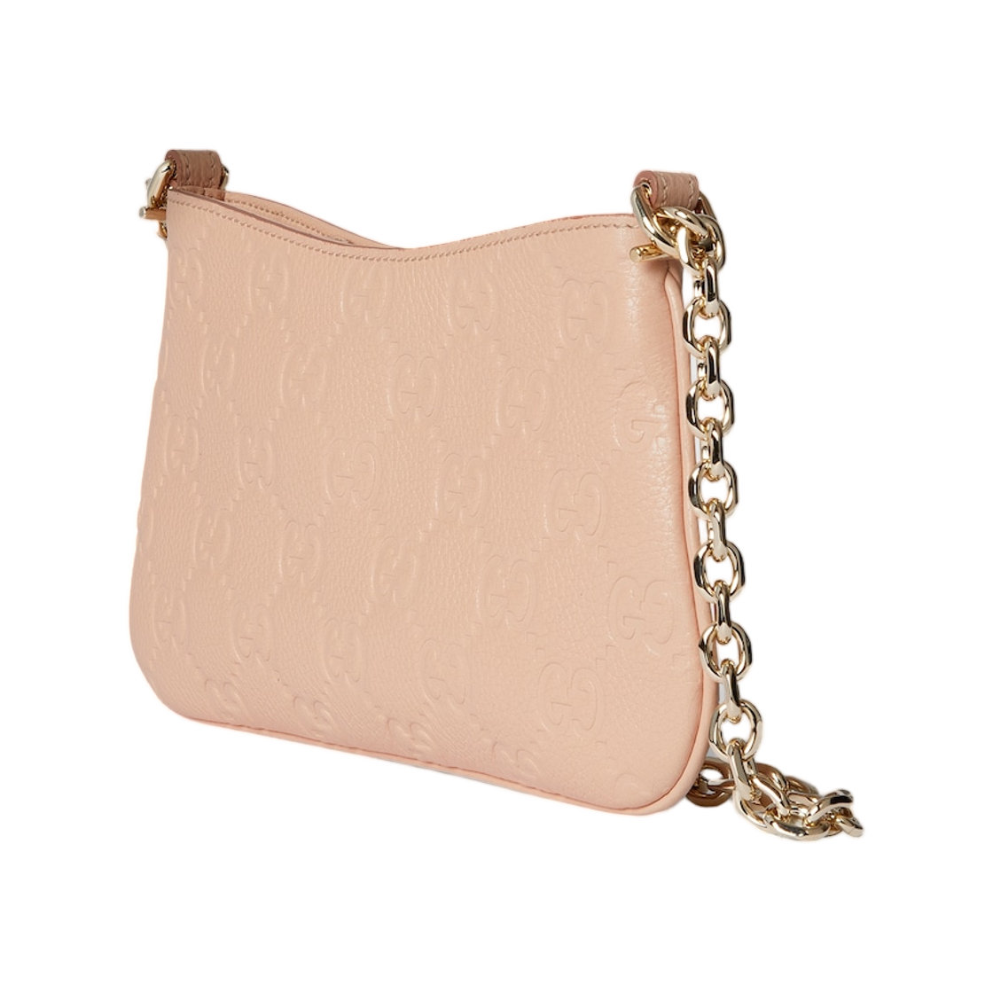 구찌 GG 엠블럼 스몰 숄더백 라이트 핑크(Gucci GG Emblem Small Shoulder Bag Light Pink) - 2