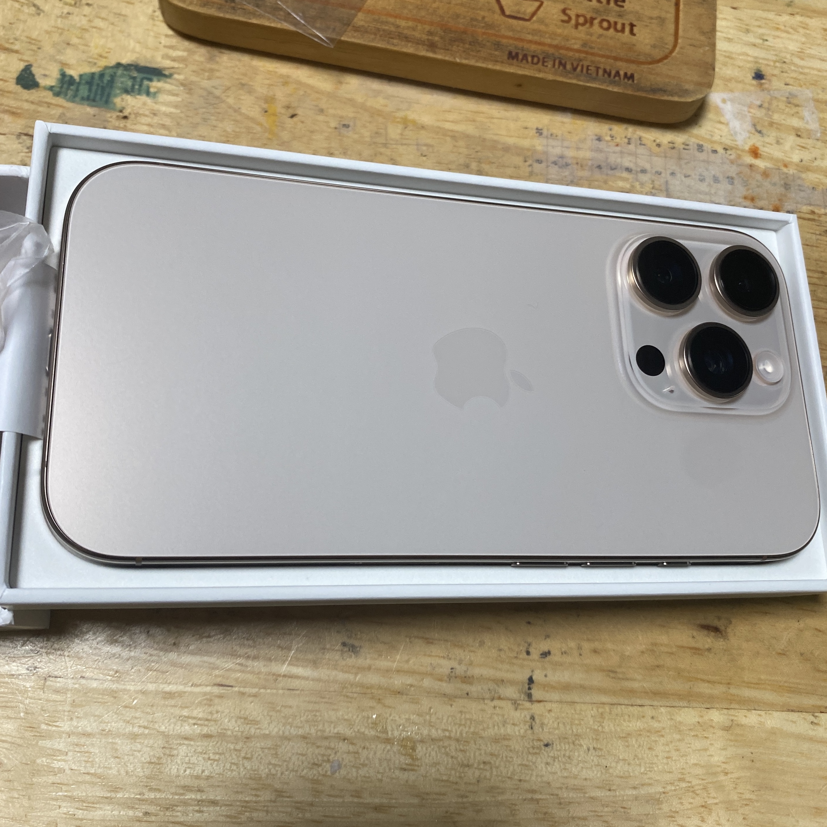 Apple iPhone 16 Pro 512GB Desert Titanium (Korean Ver.) 착용 스타일