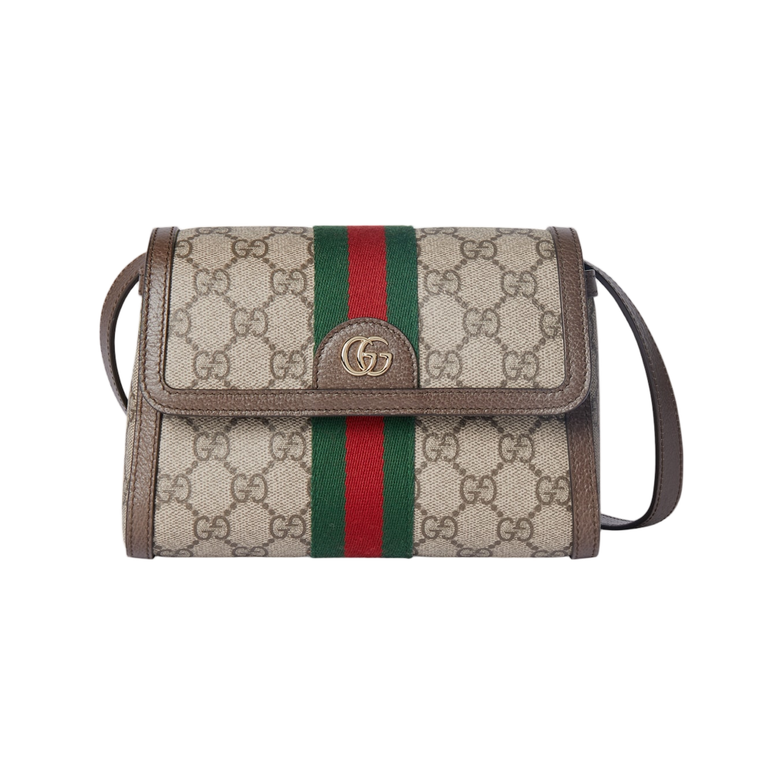 838481-FAE0P-9746 Gucci Ophidia Mini Shoulder Bag Beige Brown