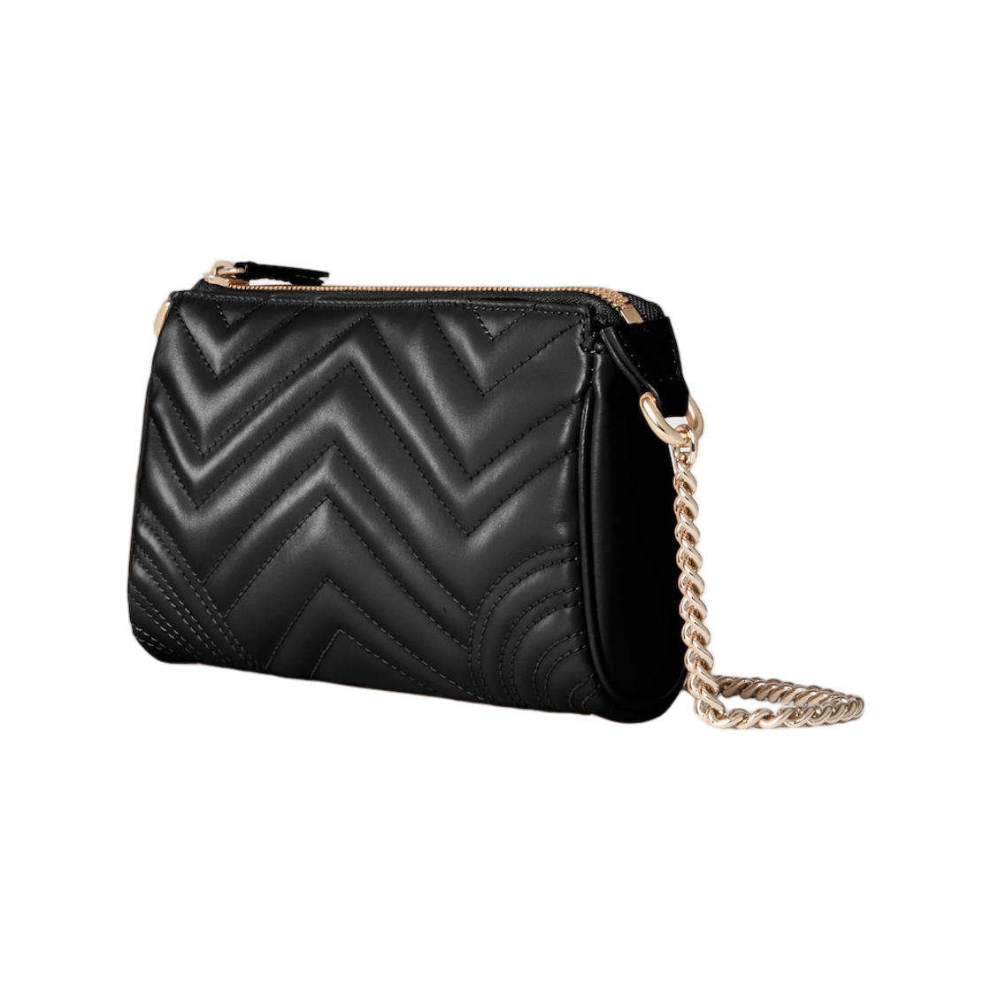 구찌 GG 마몽 스몰 숄더백 블랙(Gucci GG Marmont Small Shoulder Bag Black) - 2