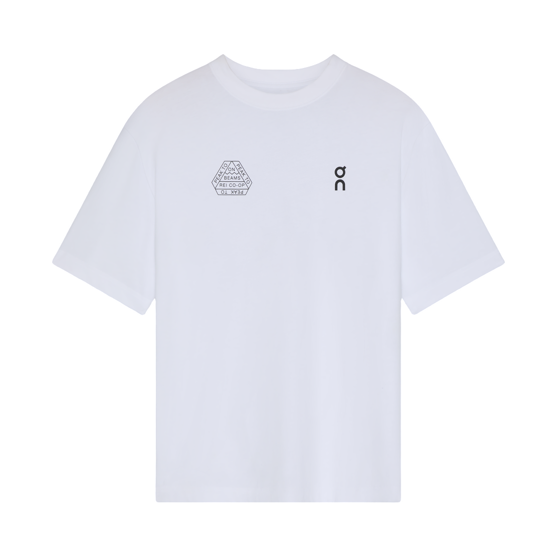 1UF30040069 On Running x Beams x Rei Studio T-Shirt White