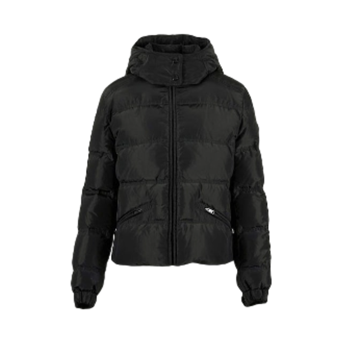 29O543-106O-F0002 (W) Prada Triangle Logo Down Jacket Black