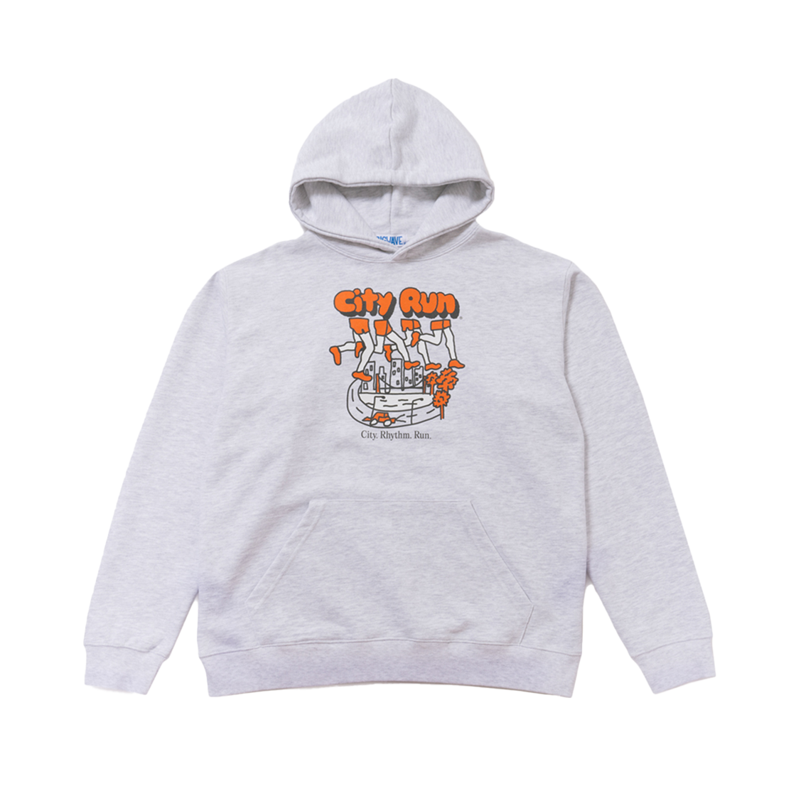 250211 BIGWAVE COLLECTIVE City Run Hoody 1% Melange