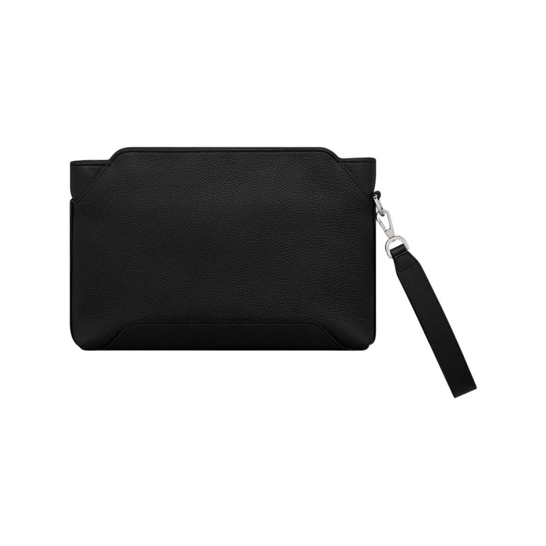 디올 노르망디 A5 트라이앵글 파우치 디올 아이콘 카프스킨 블랙(Dior Normandie A5 Triangle Pouch Dior Icons Calfskin Black) - 3