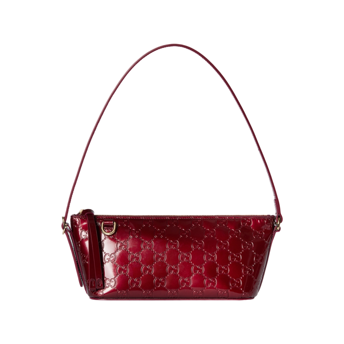 구찌 GG 엠블럼 스몰 숄더백 로쏘 앙코라 레드(Gucci GG Emblem Small Shoulder Bag Rosso Ancora Red) - 1