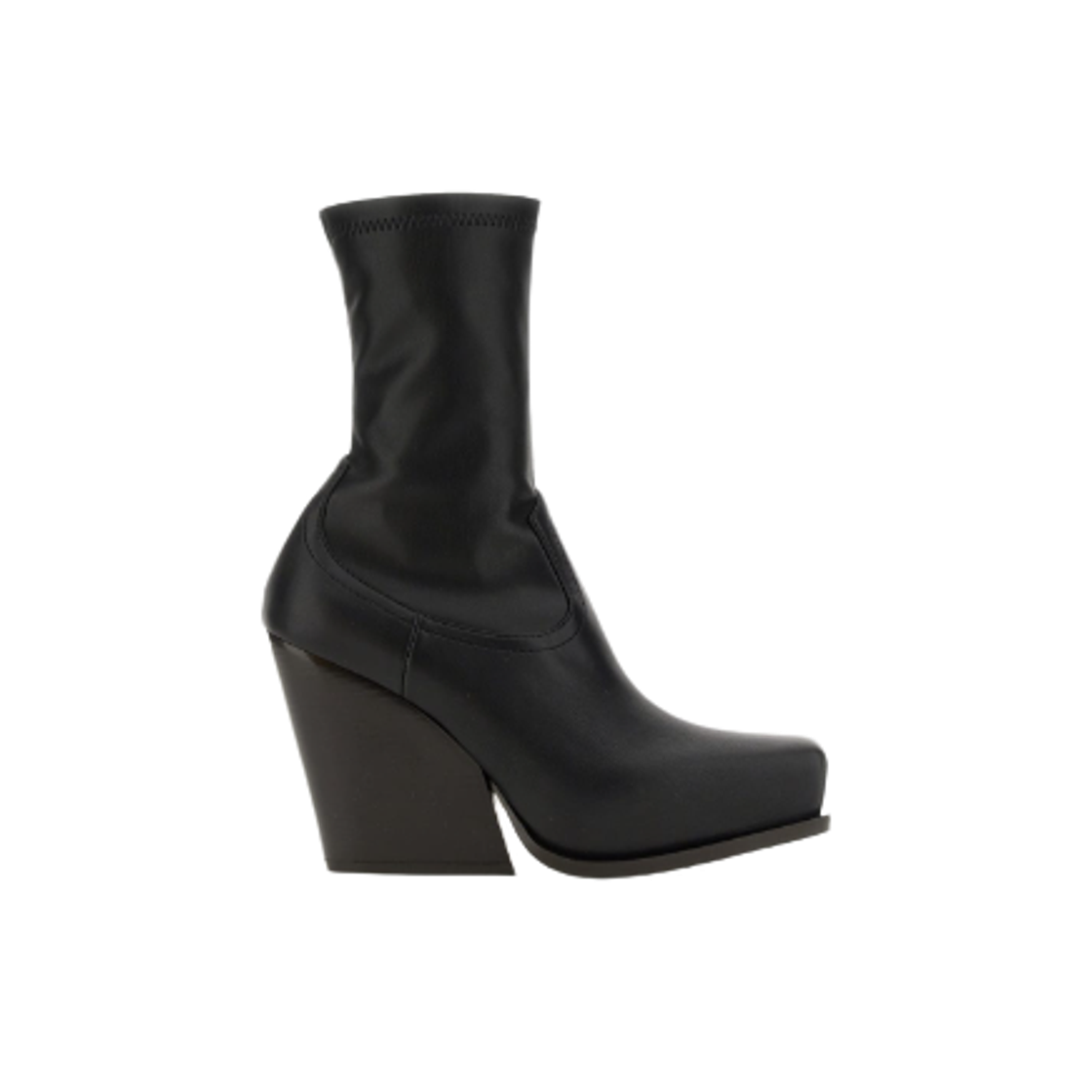 810134W1CV01000 (W) Stella McCartney Cowboy Boots Black