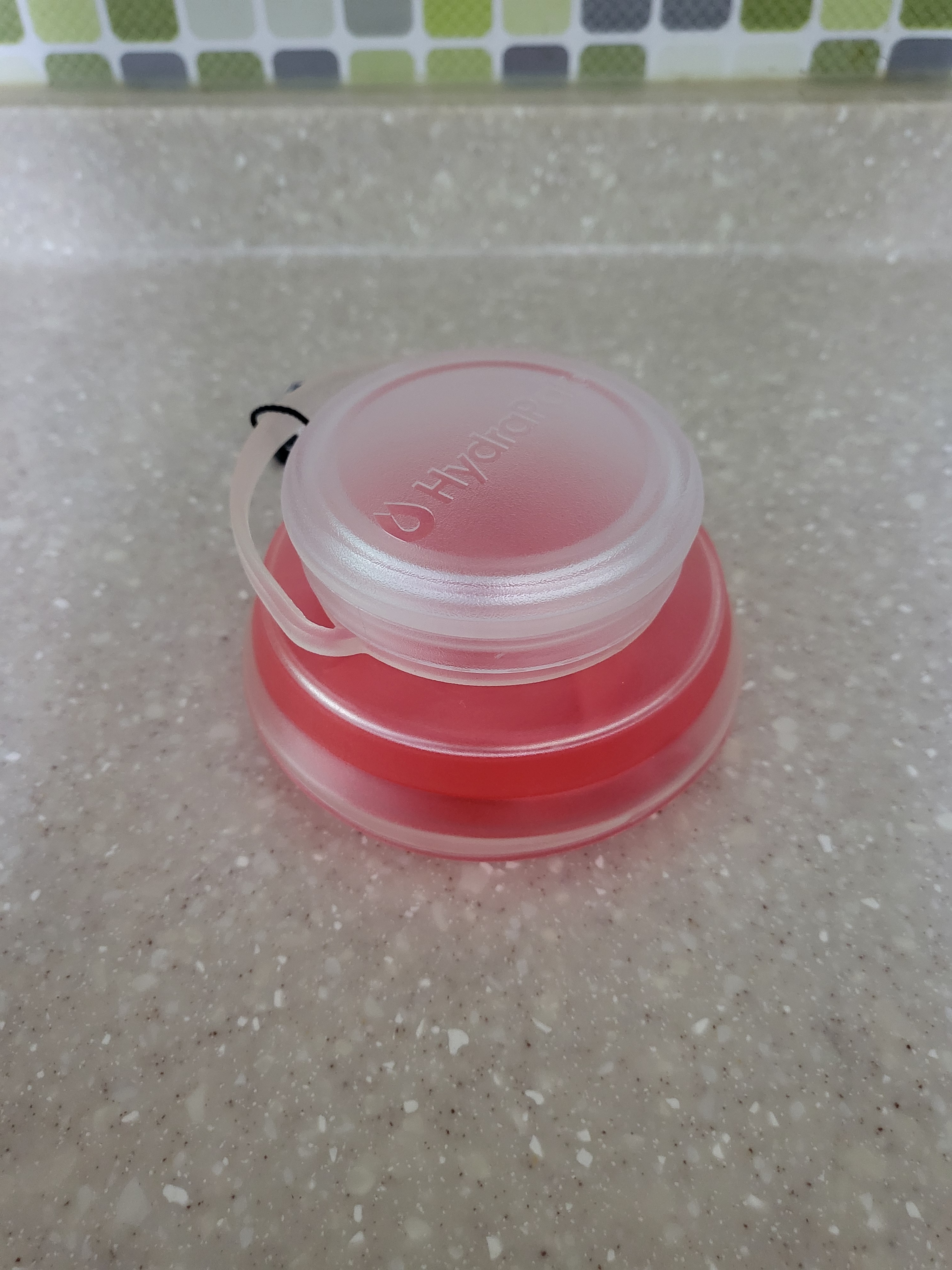 Supreme HydraPak Stash 1.0L Bottle Red - 20FW 착용 스타일 - 1