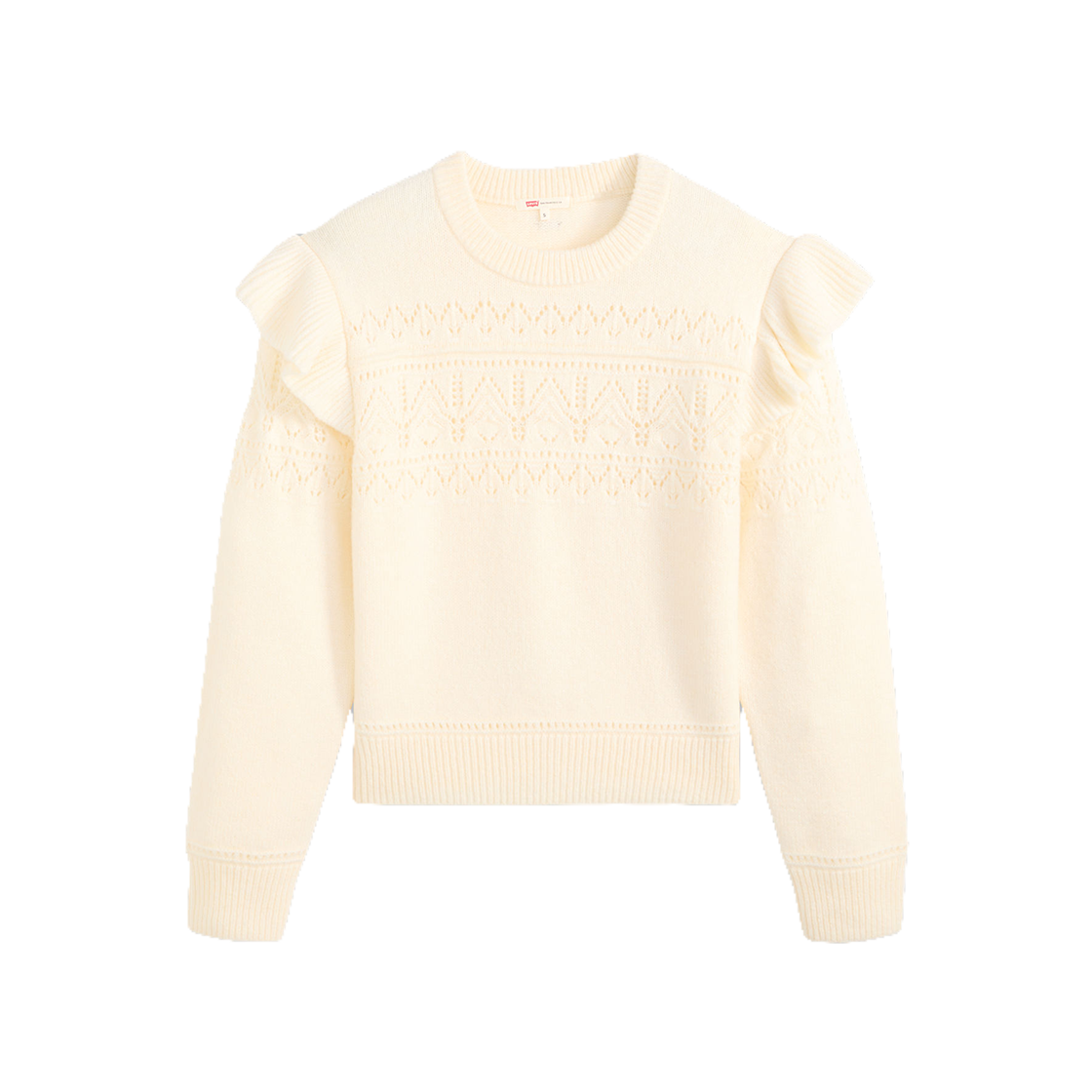 0037X-0000 Levi's Shane Flutter Sleeve Sweater Neutral